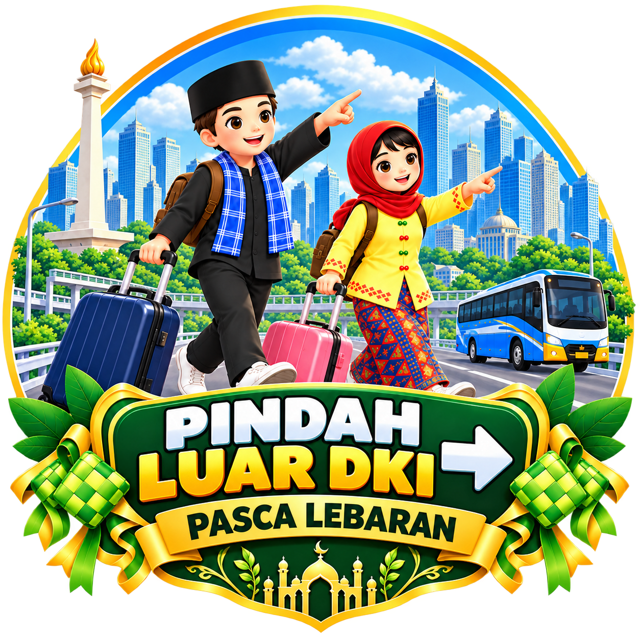 Pindah Luar DKI Pasca Lebaran