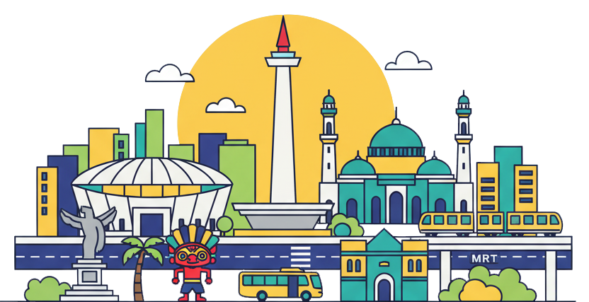Ilustrasi Jakarta